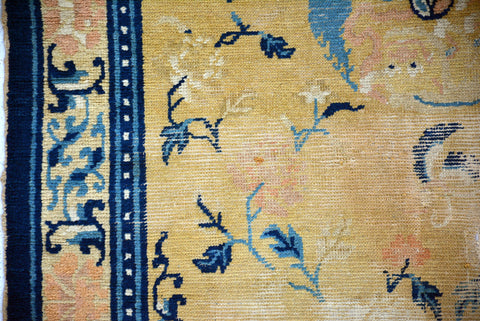 Antique Chinese Ningxia Rug